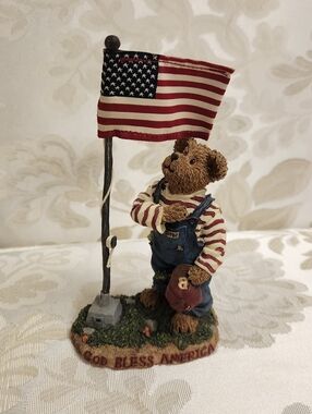 Boyds Bears Sammy Bearmerican Patriotic Figurine